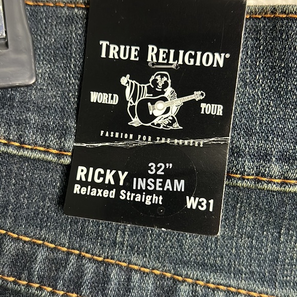 True Religion Ricky Relaxed Straight Jeans - Picture 8 of 14